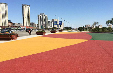 彩色防滑(耐磨)路面有什么特性
